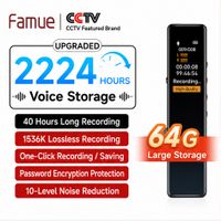 mini grabadora de voz digital grabacion hd de 40 horas y 1536kbps 360    sonido envolvente para empresas secretarios estudiantes abogados pruebas legales