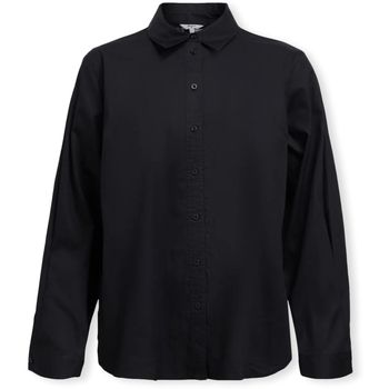 Object Blusa Catinka Shirt - Black para mujer