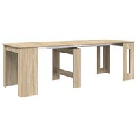 mesa de comedor - mesa de cocina 240 x 85 x 75 cm madera de ingenieria