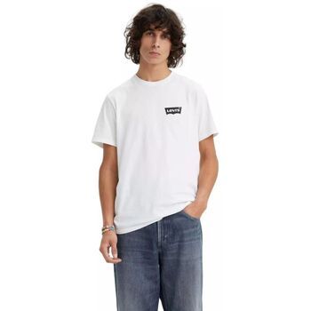 Levis Tops y Camisetas 22491-1693 graphic crewneck tee-WHITE para hombre
