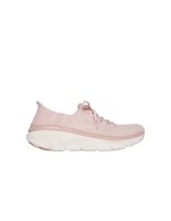 zapatillas skechers slip ins dlux walker 20-thr mujer rosa