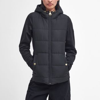 Barbour International Bondar Quilted Shell Jacket - UK 10