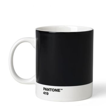 Taza de porcelana negro 419c