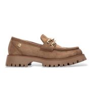 xti para mujer 14445901-beige mocasines 144459 marron 38 plano ninguno casual