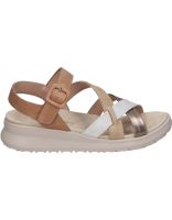 sandalias color cuero de comodo amarpies abz28638 36