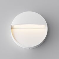 aplique de pared de exterior led mane round 3w