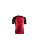 camiseta de trail lurbel spirit short sleeves rojonegro