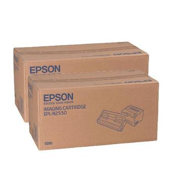 Original Multipack Epson EPL-N2550DT Printer Toner Cartridges (2 Pack) -C13S050290