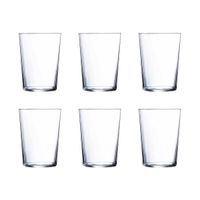 juego de 6 vasos altos vidrio templado 50 cl