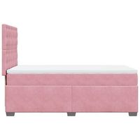 colchon de terciopelo rosa tamano 90x200 cm suave y comodo