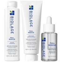 biolage full rescue shampoo 400ml conditioner 236ml and oil-balancing serum 50ml bundle