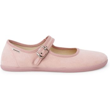 Pisamonas Bailarinas Merceditas Barefoot Suede Hebilla Mujer para mujer