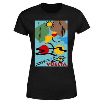 Vuelta Miro Women's T-Shirt - Black - 4XL