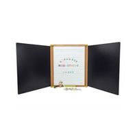 triptico de madera magnetica