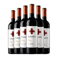 cruz de alba vino tinto lucero ribera roble 75 cl 145 vol pack de 6 unidades