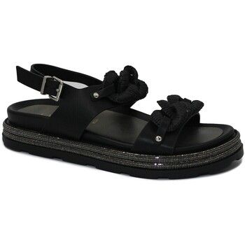 Café Noir Sandalias CAF-RRR-GF90-NE para mujer