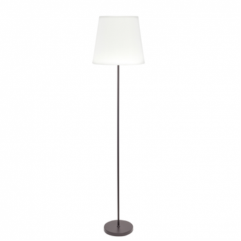 Pie De Salón Maldivas Cromo/blanco 175x40x40