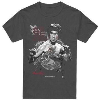Bruce Lee Camiseta The Dragon para hombre