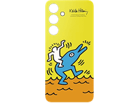 funda movil - samsung flipsuit ef-ms721cyegww compatible con galaxy s24 fe amarillo