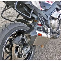 silenciador de escape bmw s 1000 xr e5 mass prisma titan