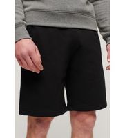superdry para hombre m7110427a pantalones cortos de punto con logotipo essential m negro casual algodon