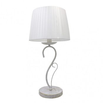 AKUNADECOR Sobremesa Con Pantalla Amsterdam Blanco/oro 50x25x25 Cm
