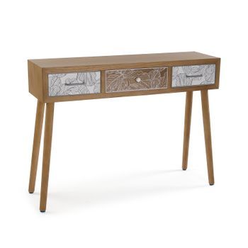 Versa Consolas Palm Grey, 78 X 30 X 107 Cm