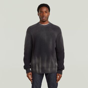 G-Star Raw Jersey D28576-C868 SUNFADED LOOSE R KNIT-C742 SALUTE para hombre