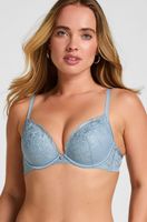 hunkemoller sujetador con aros preformado nola azul