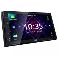 jvc kw-m565dbt dabbluetoothapple carplayandroid-auto68 tactil