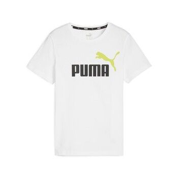 Puma Camiseta ESS+ 2 COL LOGO TEE B para niño