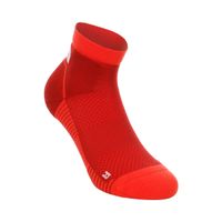 the north face trail run quarter calcetines para correr unisex - rojo oscuro rojo