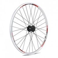 gurpil rueda delantera 26 zac carrete negroradio negro disco plata