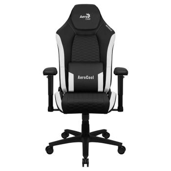 Aerocool Crown Silla Gaming Cuero Blanco