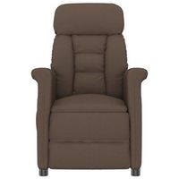 silla de masaje marron 965 x 705 x 95 cm microfibra vidaxl