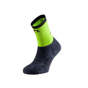 Calcetines Lurbel Tiwar Five Gris Marengo Verde Pistacho, Talla M