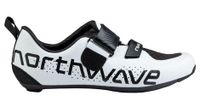 zapatillas de triatlon northwave tribute carbon blanco negro  hombre