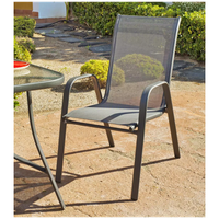 pack 2 sillones apilables para terraza y jardin resistente