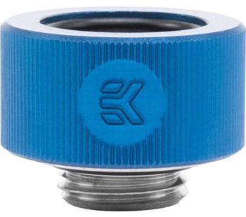 EK-HDC Hard Tube Fitting - 16 mm, Blue, Blue