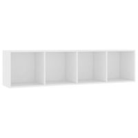 estanteriamueble tv  mueble de salon  armario tv blanco 143x30x36 cm