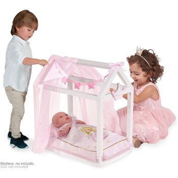 De Cuevas Cama Casita De Madera Para Muñecas