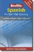 berlitz spanish pocket dictionary (portada vinilo)