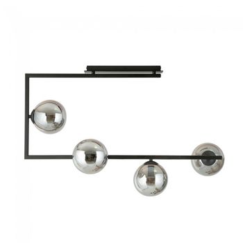 Plafón de techo ventara grafito (4 luces)