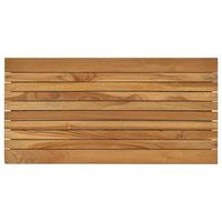 encimera 80 x 40 x 35 cm rectangular madera de teca maciza vidaxl