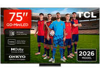 tv qd-mini led 75 - tcl 75c6k pro uhd 4k aipq processor smart con google tv dolby vision-atmos negro