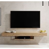 mueble tv colgante  mueble de television  mueble de salon  color safir  150x22x296cm  modelo aydin