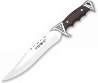 cuchillo toledo 2514 miguel nieto de 36 cms con hoja de acero de 23 cms y mango de cromo duro y abs con funda de piel de primera calidad marron