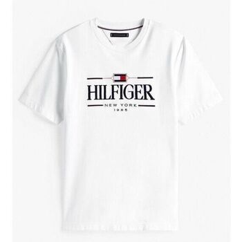 Tommy Hilfiger Camiseta MW0MW39585 ICON-YBR WHITE para hombre