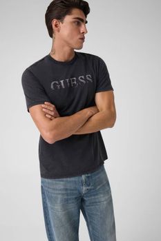 Camiseta De Algodón Con Logo