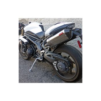 Silenciador de escape Triumph Speed Triple 1050 E4 Mass Prisma par